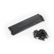 ECLAT BMX NAPPERE S TULJAVKO 180MM ČRNA ECLAT BMX NAPPERE S TULJAVKO 180MM ČRNA