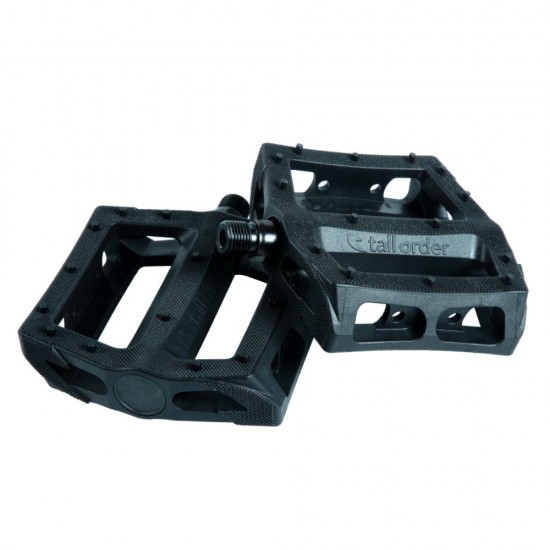 TALL ORDER BMX CATCH PEDALS BLACK TALL ORDER BMX CATCH PEDALS BLACK