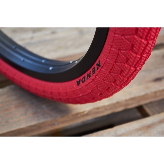 KENDA BMX PLAŠČ 20X1.95 RDEČA KENDA BMX PLAŠČ 20X1.95 RDEČA