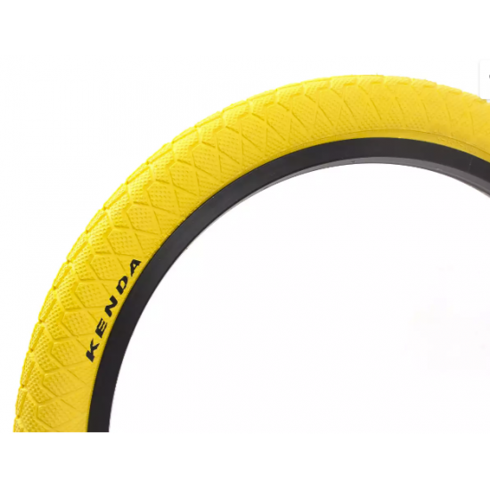 KENDA BMX PLAŠČ 20X1.95 RUMEN KENDA BMX PLAŠČ 20X1.95 RUMEN