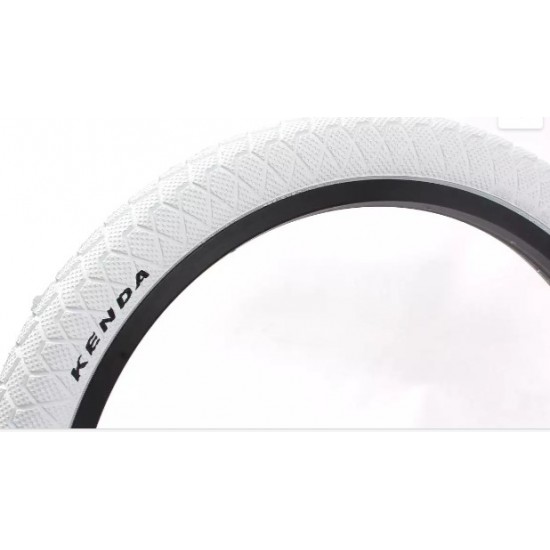 KENDA BMX PLAŠČ 20X1.95 BEL KENDA BMX PLAŠČ 20X1.95 BEL