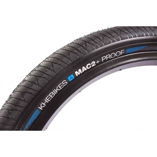 KHE BMX TIRE MAC2+PROOF 20X2.3'' BLACK