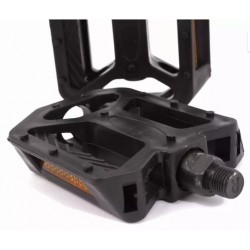 KHE BMX PEDALA MVP 9/16'' ALU ČRNA