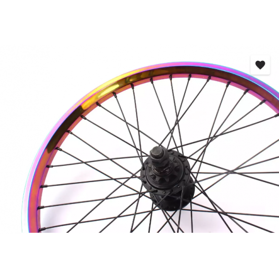 KHE BMX ZADNJE KOLO MVP 20'' 14MM S/B OIL SLICK KHE BMX ZADNJE KOLO MVP 20'' 14MM S/B OIL SLICK