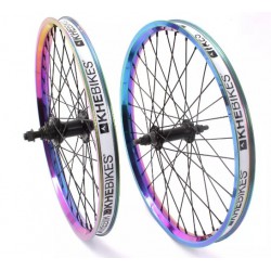 KHE BMX SET KOLES 20'' 14MM/10MM S/B OIL SLICK