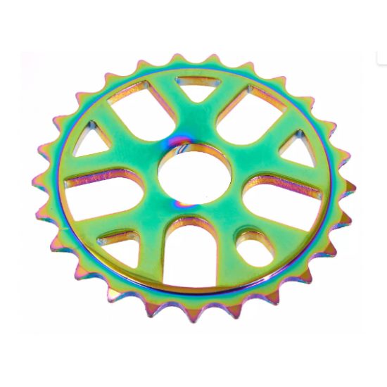 KHE BMX VERIŽNIK MVP ALU 25T OIL SLICK KHE BMX VERIŽNIK MVP ALU 25T OIL SLICK