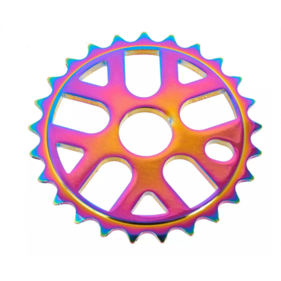 KHE BMX VERIŽNIK MVP ALU 25T OIL SLICK KHE BMX VERIŽNIK MVP ALU 25T OIL SLICK
