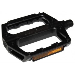 WELLCO BMX/MTB ALU FLAT PEDALA ČRNA