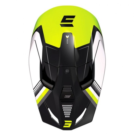 SHOT FURIOUS KID TRACER ČELADA NEON YELLOW GLOSSY