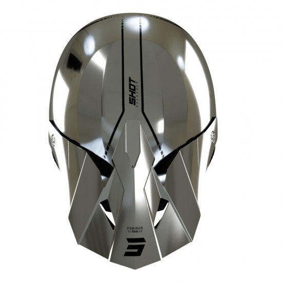 SHOT FURIOUS RAW 3.0 ČELADA CHROME GLOSSY