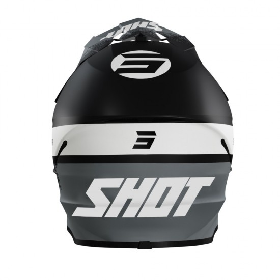 SHOT FURIOUS ROLL ČELADA ČRNO/SIVA