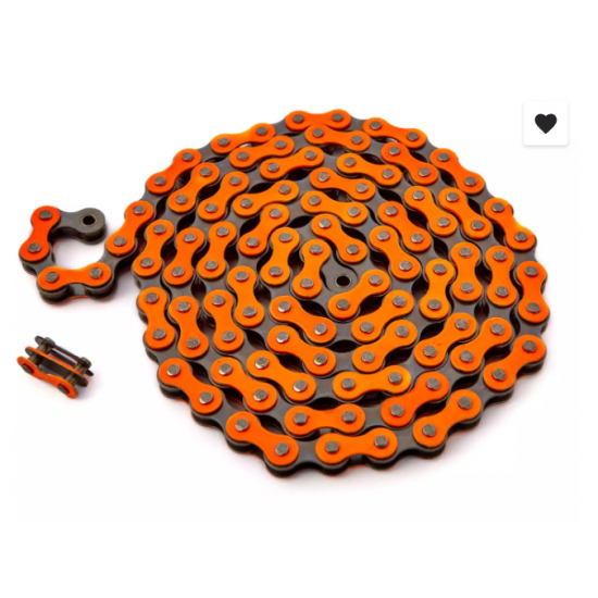 KHE BMX VERIGA HALFLINK ORANŽNA KHE BMX VERIGA HALFLINK ORANŽNA