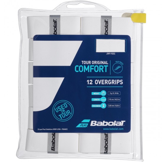 BABOLAT TOUR ORIGINAL OVERGRIPS 12X BABOLAT TOUR ORIGINAL OVERGRIPS 12X