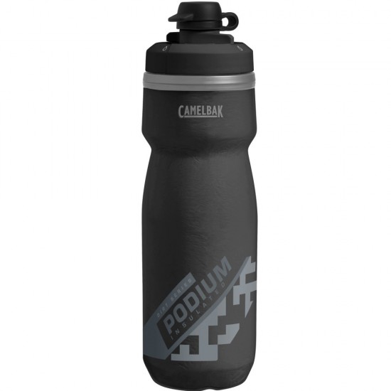 CAMELBAK BIDON PODIUM DIRT CHILL 0.62L ČRNA