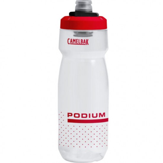 CAMELBAK BIDON PODIUM 0,7L PROZORNA-RDEČA CAMELBAK BIDON PODIUM 0,7L PROZORNA-RDEČA