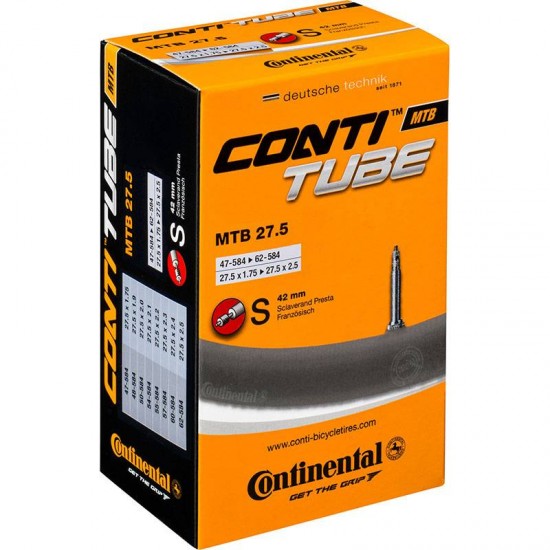 CONTINENTAL ZRAČNICA 27.5'' PRESTA VENTIL CONTINENTAL ZRAČNICA 27.5'' PRESTA VENTIL