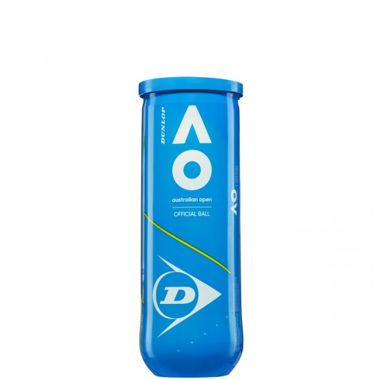 DUNLOP AUSTRALIAN OPEN BALLS 3x DUNLOP AUSTRALIAN OPEN BALLS 3x