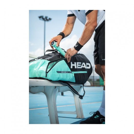 HEAD TOUR TEAM 12R MONSTERCOMBI TENNIS BAG HEAD TOUR TEAM 12R MONSTERCOMBI TENNIS BAG