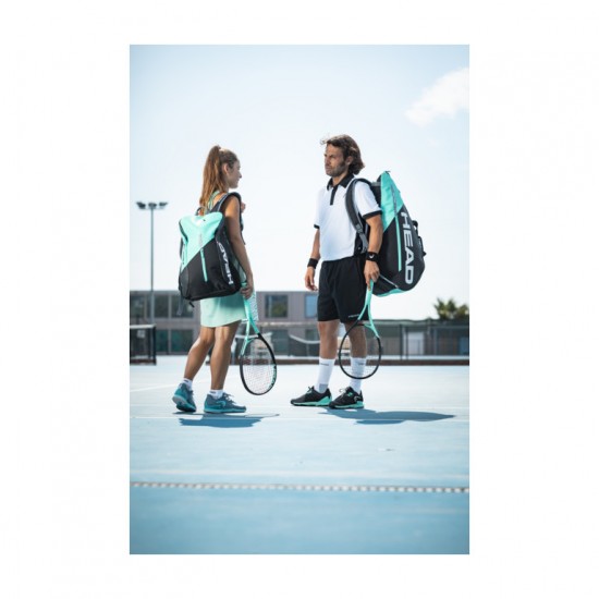 HEAD TOUR TEAM 12R MONSTERCOMBI TENNIS BAG HEAD TOUR TEAM 12R MONSTERCOMBI TENNIS BAG