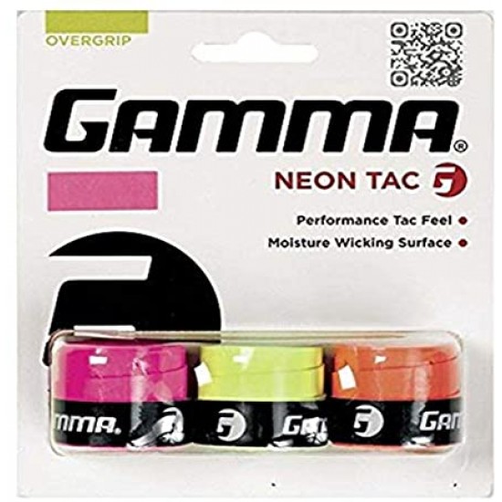 GAMMA NEON TAC OVERGRIPS 3x GAMMA NEON TAC OVERGRIPS 3x