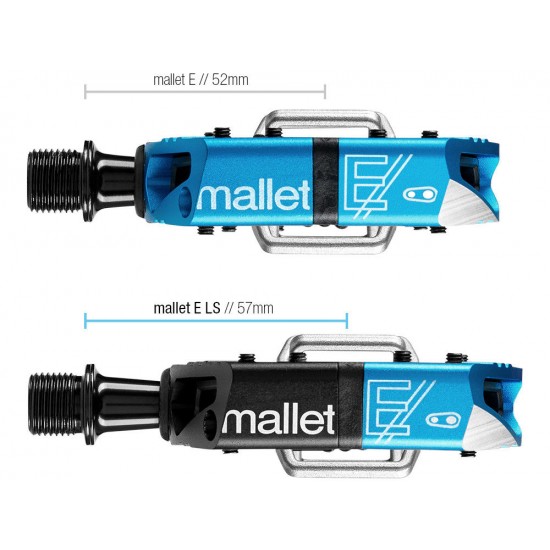 CRANKBROTHERS PEDALA MALLET E LS MODRA-ČRNA