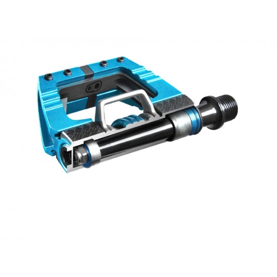 CRANKBROTHERS PEDALA MALLET E LS MODRA-ČRNA