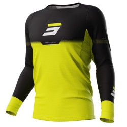 SHOT GEAR RACE BMX  MAJICA NEON RUMENA ZA OTROKE