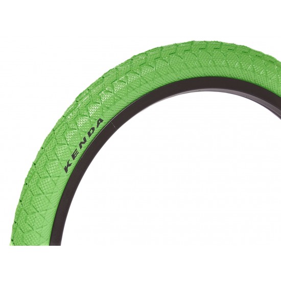 KENDA BMX PLAŠČ 20X1.95 ZELENA KENDA BMX PLAŠČ 20X1.95 ZELENA