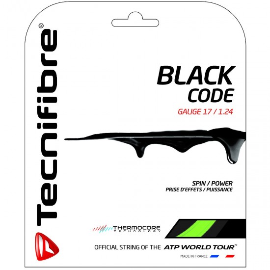 TECNIFIBRE PRO BLACK CODE LIME ALI ČRNA 12M